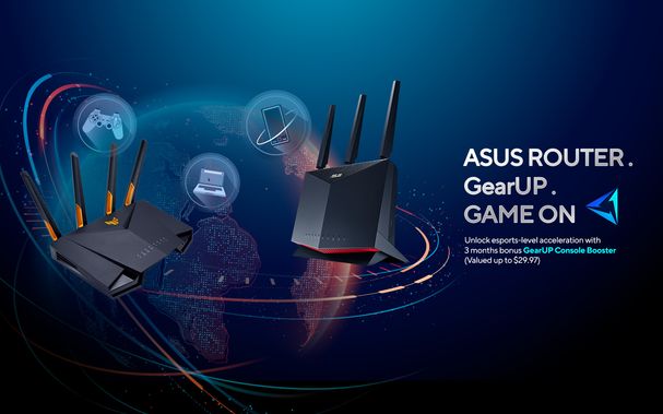 ASUS Unveils GearUP Console Booster Bundle for Selected Routers in APAC
