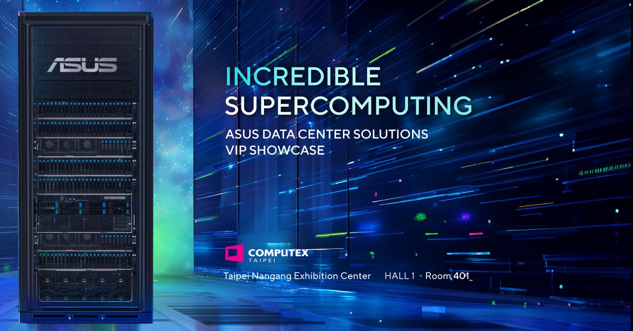 Asus Unveils Cutting Edge Servers and Data Storage for Hpc and AI at Computex 2024