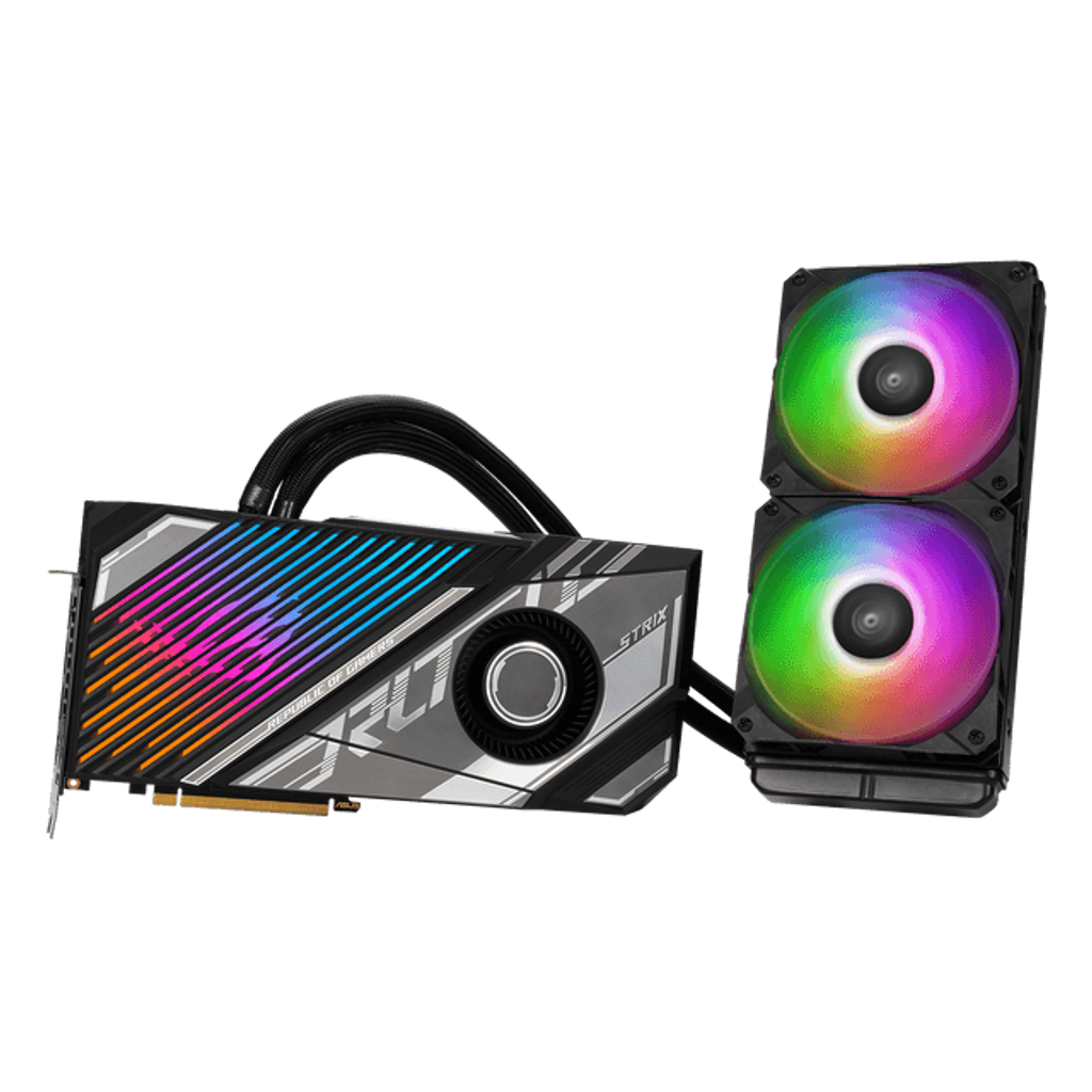 ROG-Strix-LC-GeForce-RTX-4090-angled-top-down