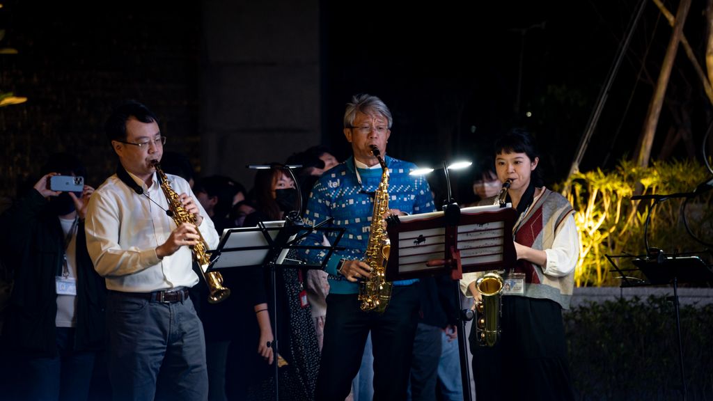 Our Chief Operating Officer Joe and ASUS Saxophone Club