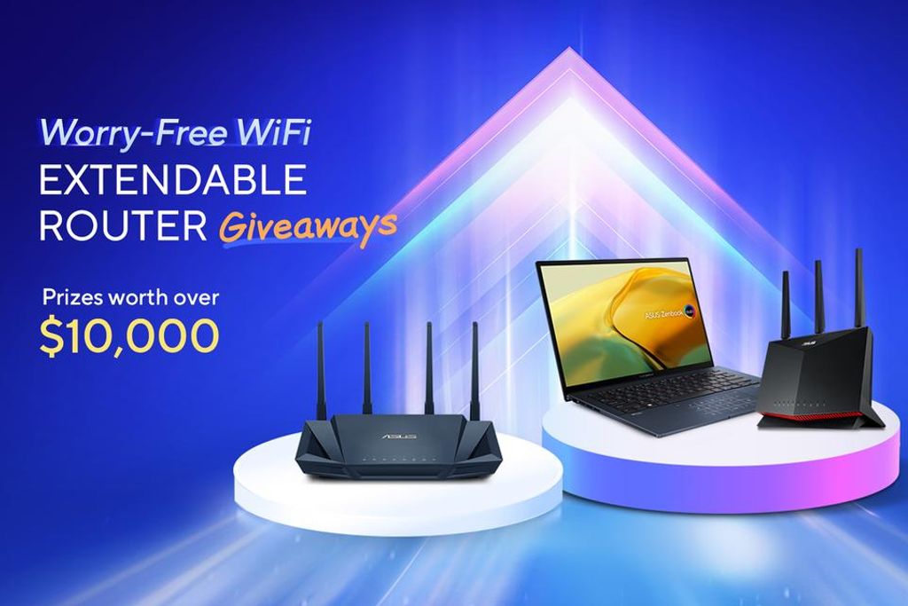 ASUS Launches Worry-Free WiFi Extendable Router Giveaway Campaign 