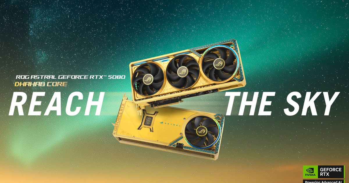 Is the New ROG Astral GeForce RTX 5080 Dhahab CORE OC Edition the Ultimate Gaming GPU?