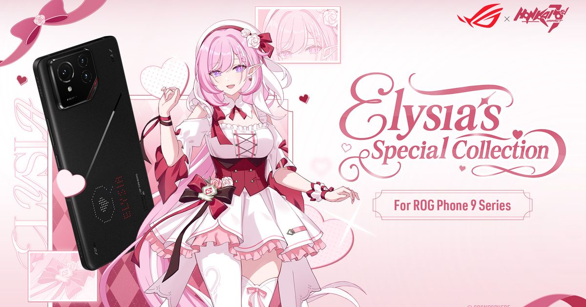 ASUS Republic of Gamers Partners with Honkai Impact 3rd to Launch Elysia’s Special Collection for ROG Phone 9 Series