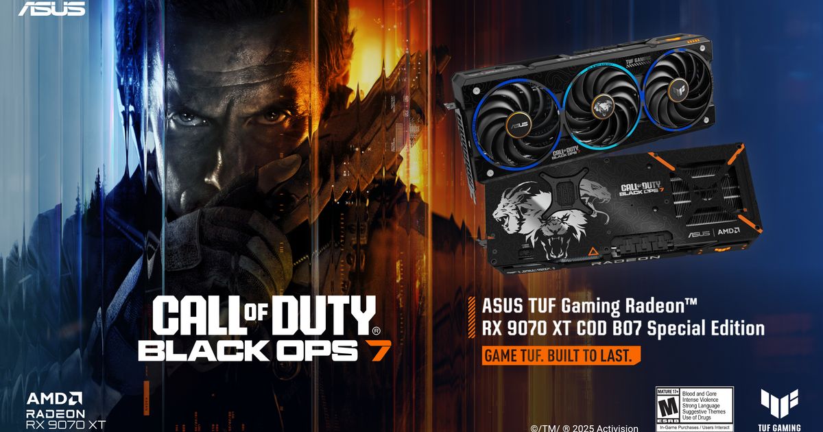 ASUS TUF Gaming Call of Duty Black Ops 7 Edition GPU