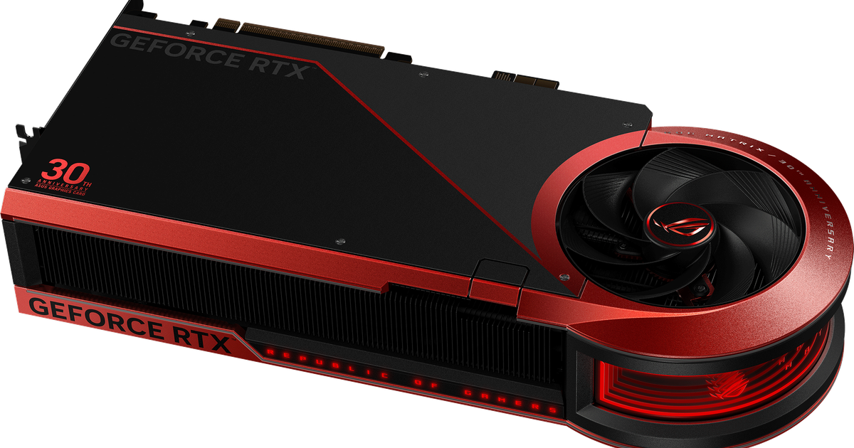 ASUS Republic of Gamers Unveils ROG Matrix GeForce RTX 5090 30th Anniversary Limited Edition