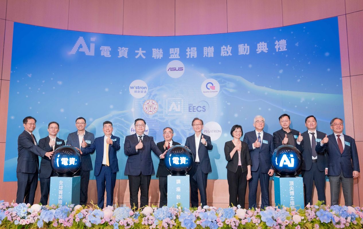 華碩今日宣布加入由國立臺灣大學電機資訊學院發起的「AI電資大聯盟」。