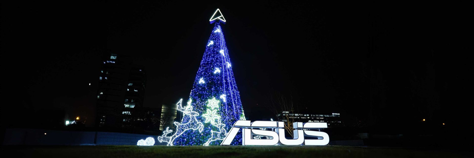 ASUS Sparkling to Greater Heights with 2024 Christmas Tree Lighting