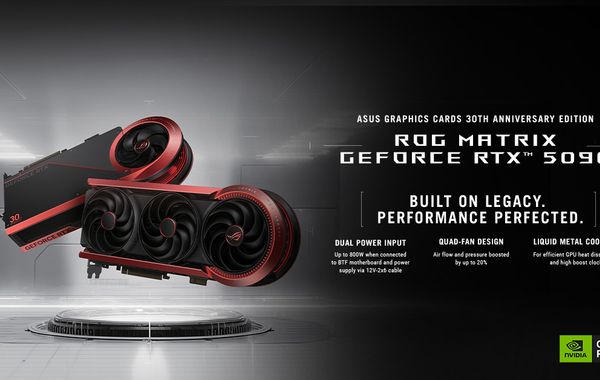 ASUS Republic of Gamers Launches ROG Matrix GeForce RTX 5090 - ASUS Graphics Cards 30th Anniversary Edition