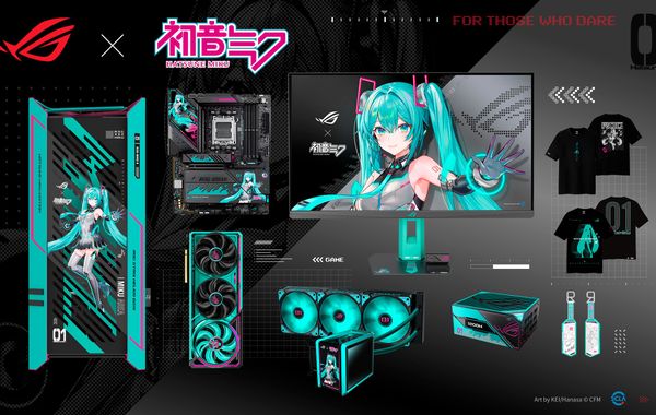 蒼綠風暴再襲！ROG全新《初音未來》聯名系列驚喜曝光