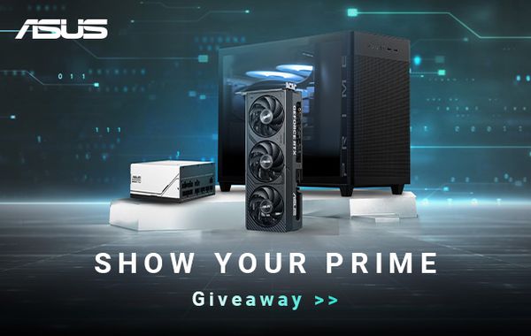 ASUS Announces the Show Your Prime Graphics Card Giveaway