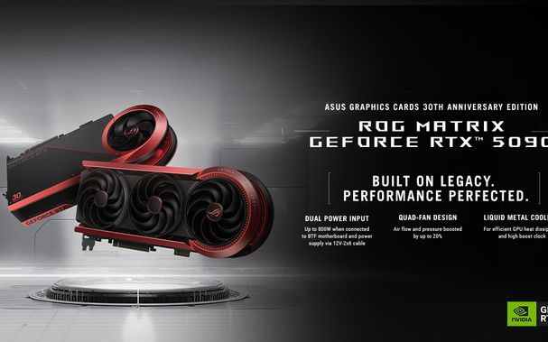 ASUS Republic of Gamers Launches ROG Matrix GeForce RTX 5090 - ASUS Graphics Cards 30th Anniversary Edition