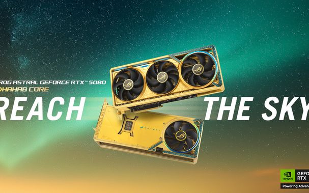 ASUS Republic of Gamers Unveils ROG Astral GeForce RTX 5080 Dhahab CORE OC Edition