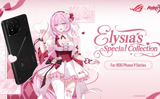 ASUS Republic of Gamers Partners with Honkai Impact 3rd to Launch Elysia’s Special Collection for ROG Phone 9 Series