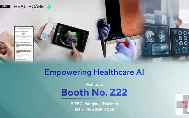 ASUS Showcases Healthcare AI Solutions at Medical Fair Thailand 2025