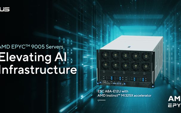 ASUS Announces AMD EPYC 9005-Series CPU-based Servers with MI325X Accelerators