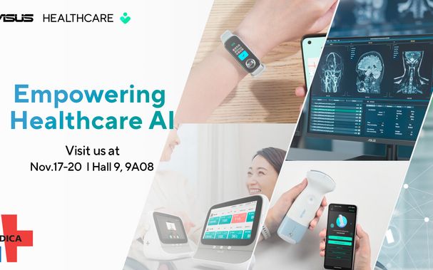 ASUS Healthcare Unveils Advanced Medical Imaging and Health AI at MEDICA 2025 