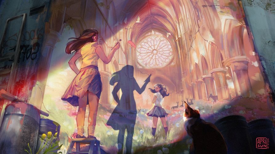 Seeing the Future through Art by Apri Sun from Denmark