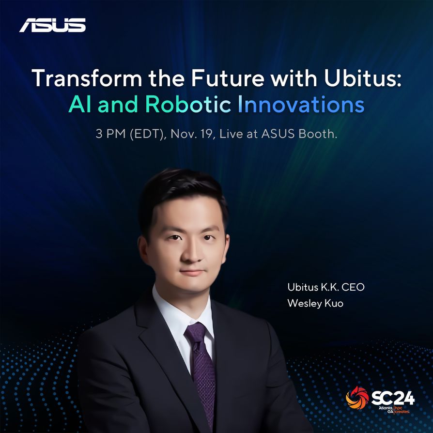 ASUS Presents Next-Generation Infrastructure Solutions With Advanced Cooling Portfolio at SC24